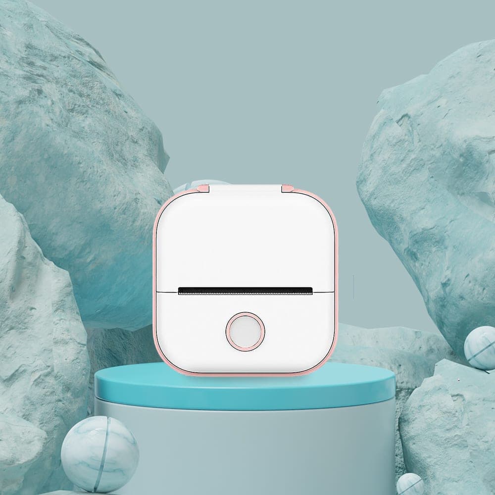 Compact pocket photo printer